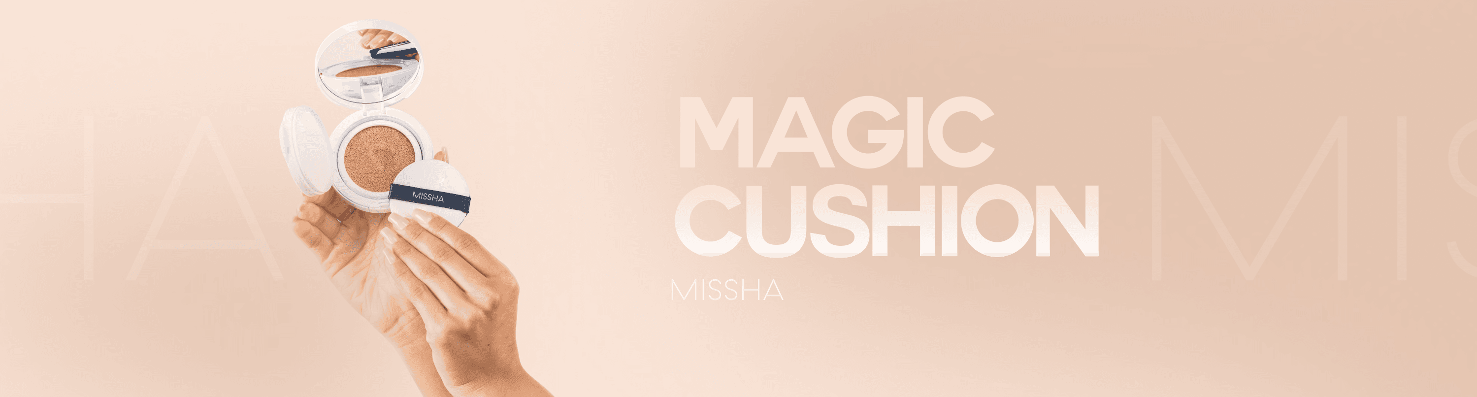 M Magic Cushion - Foundation prática e perfeita para levar
